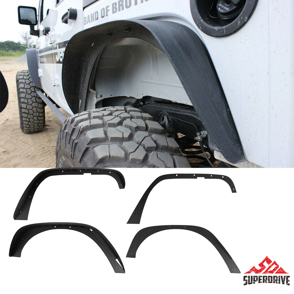 2018-2020 JEEP WRANGLER JL FENDER FLARES By SuperDriveUSA