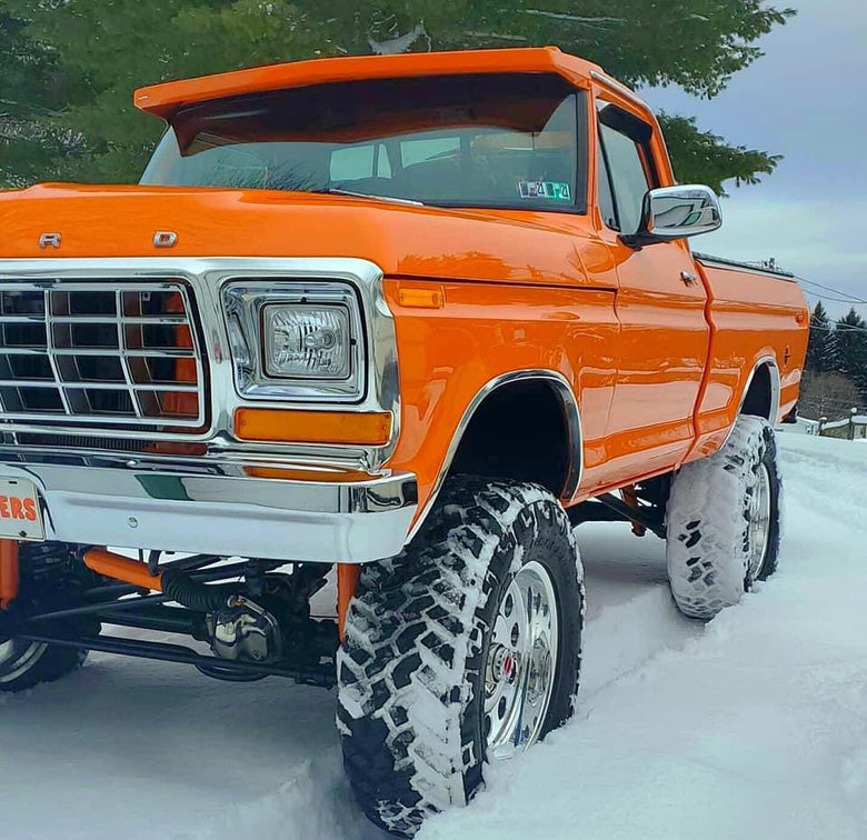Ford Classic Truck in Orange Color! Absolutely Beautiful - By SuperDriveUSA