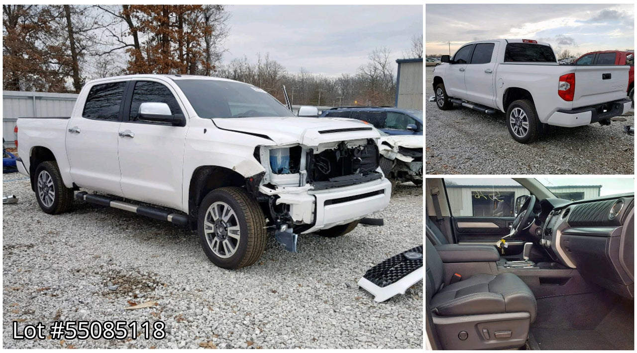 The Broken Truck - White TOYOTA TUNDRA - By SuperDriveUSA
