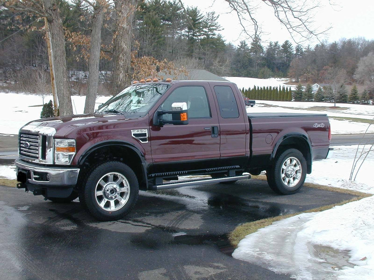 2009 F250...Royal Red And Black Two Tone - By SuperDirveUSA