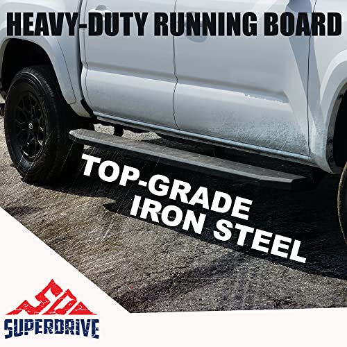 6'' Running Boards Compatible with 1999-2016 Ford F-250/350/450/550HD SuperDuty SuperCab