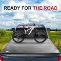8 Feet Quad Fold Truck Bed Tonneau Cover Fits 2014-2020 Toyota Tundra