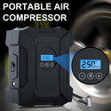 12V Portable Digital Air Tire Pump Inflator Air Compressor