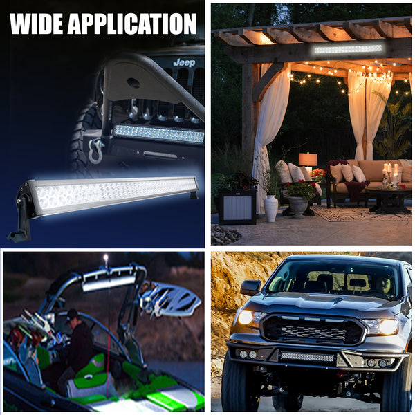 LED Light Bar 38 inch 228W Bright Light Off Road High Power LED Bar with Bracket