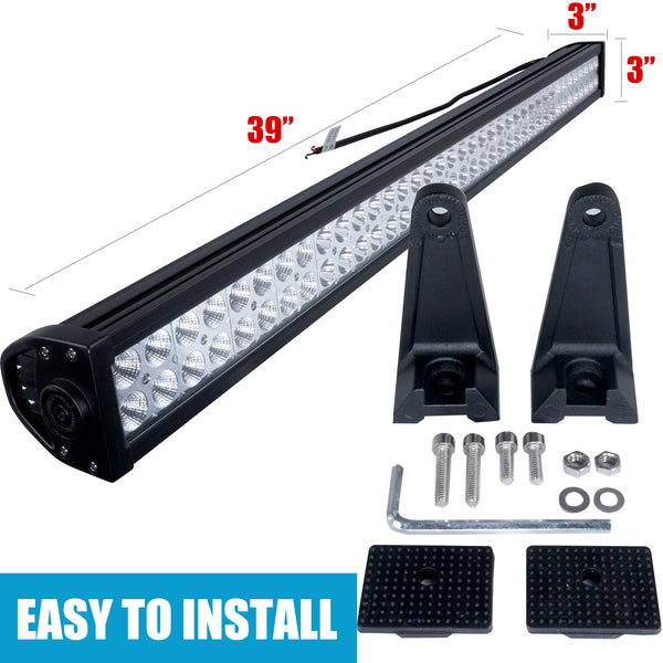 LED Light Bar 38 inch 228W Bright Light Off Road High Power LED Bar with Bracket