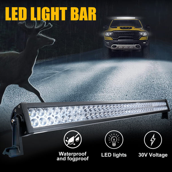 LED Light Bar 38 inch 228W Bright Light Off Road High Power LED Bar with Bracket